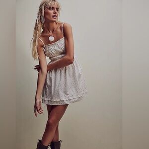 FREE PEOPLE “GABBY MINI DRESS” NWT $108.00